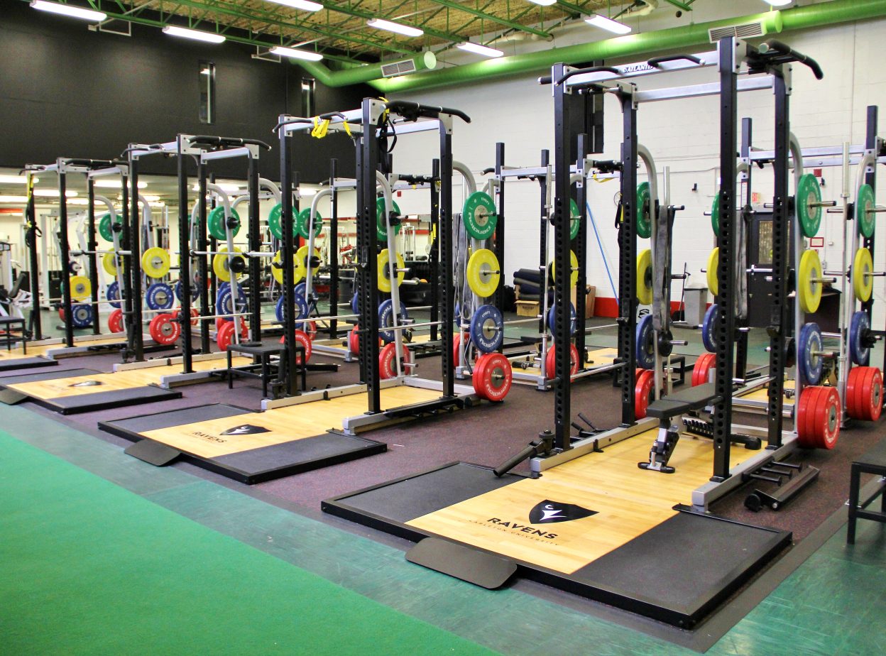 Carleton University High Performance Weight Room