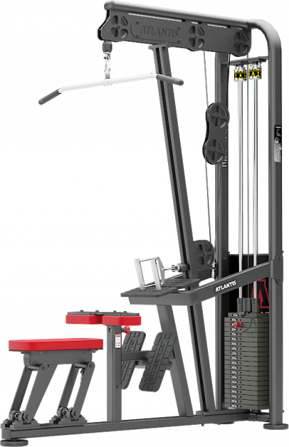 Lat pulldown/ Low row combo (heavy stack)