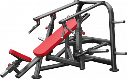 Converging incline bench press