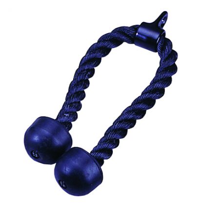 Pro pressdown rope with rubber ends