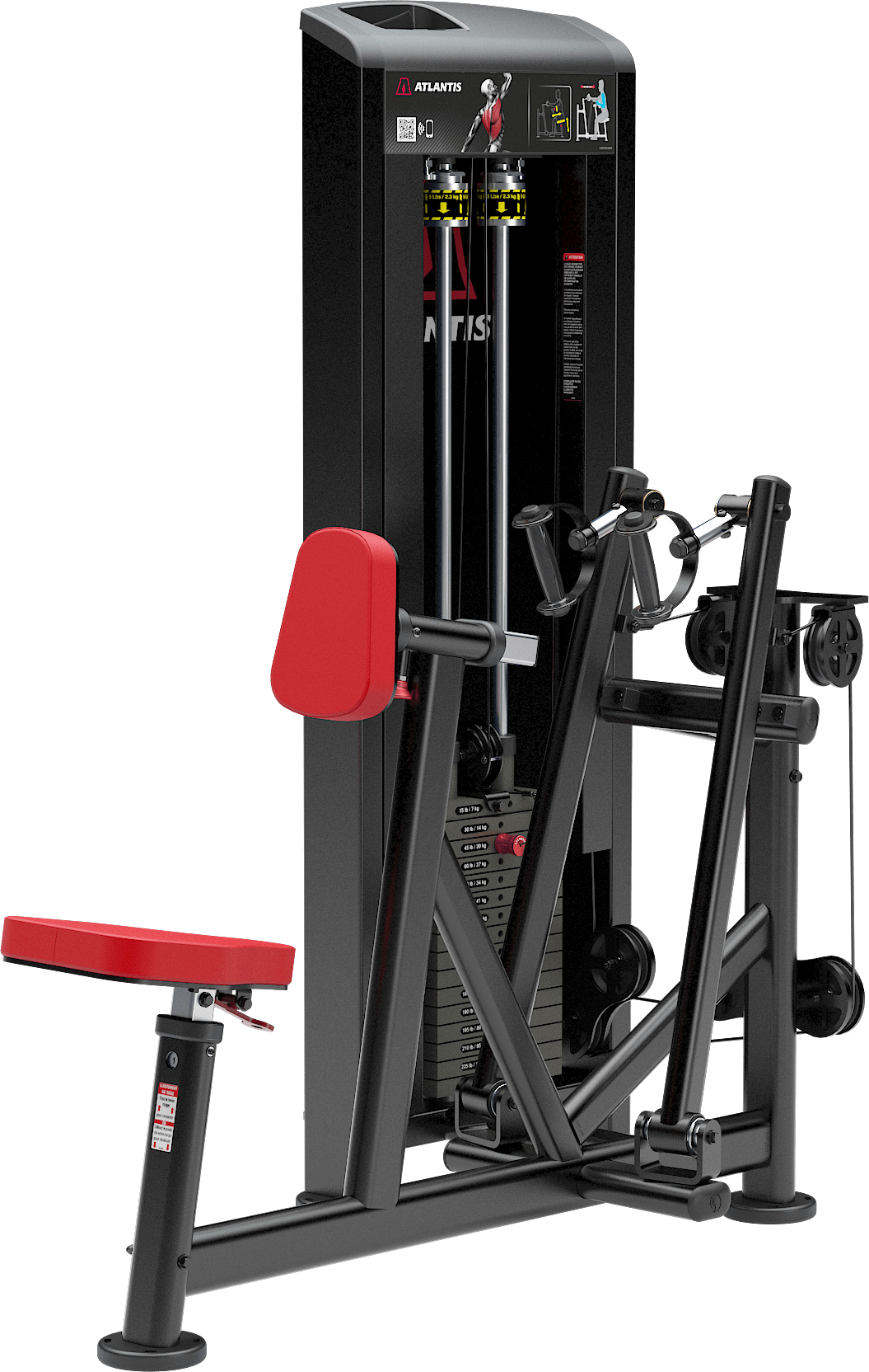 Dip/Tricep Machine - Muscle D Lever Line – Weight Room Equipment