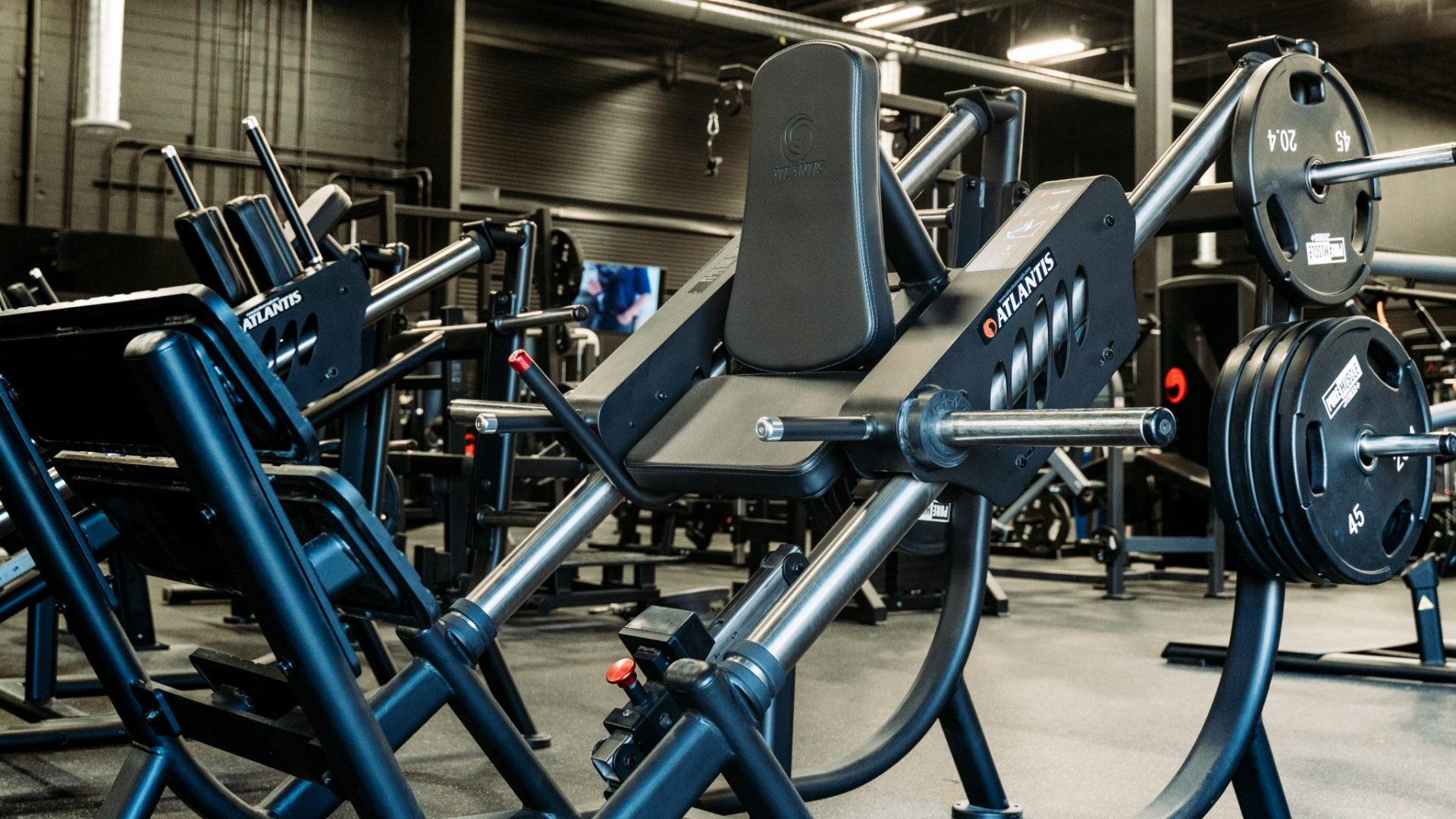 Équipement de fitness pour une salle de sport professionnelle