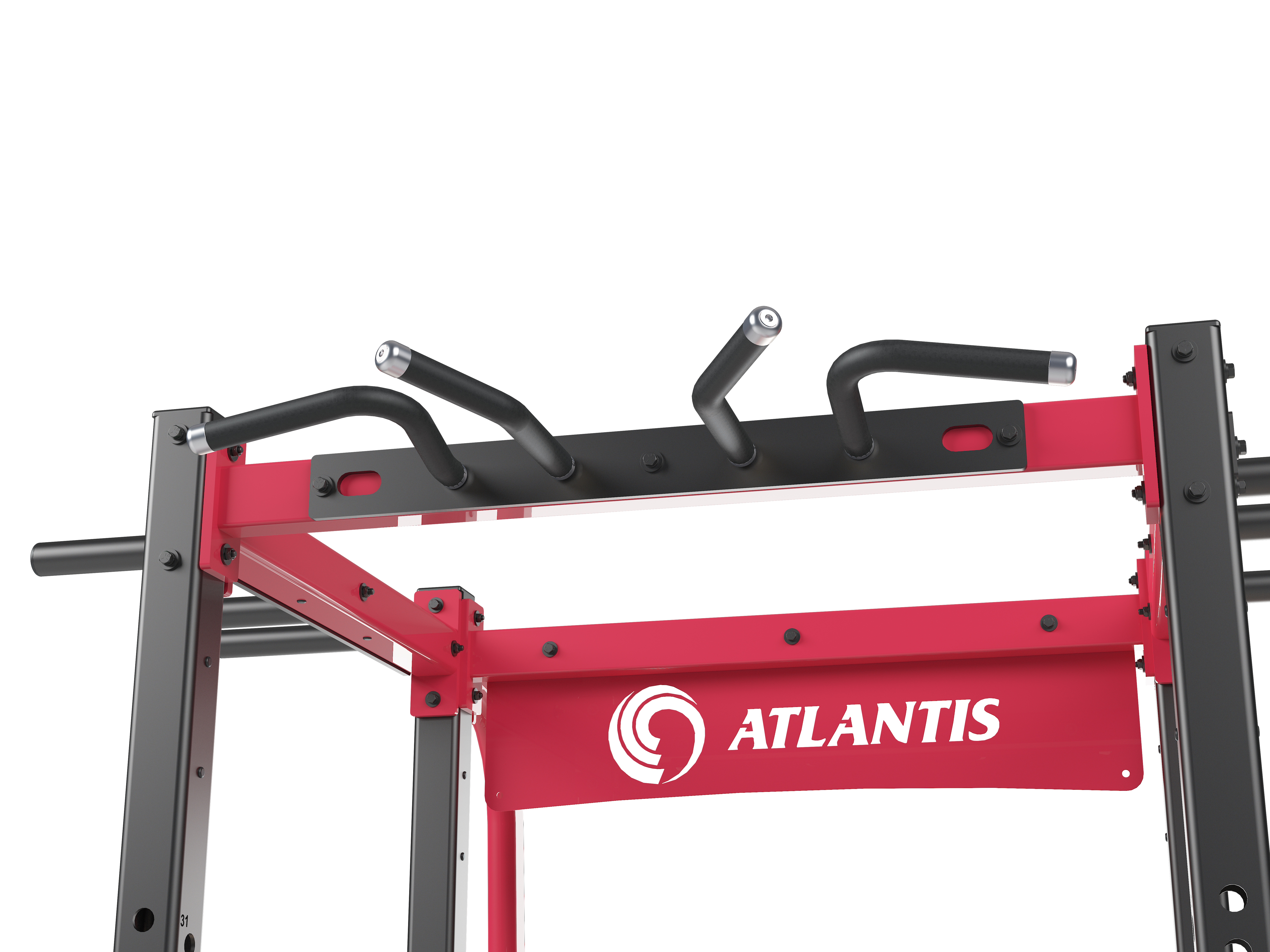 Four handle pull-up bar 