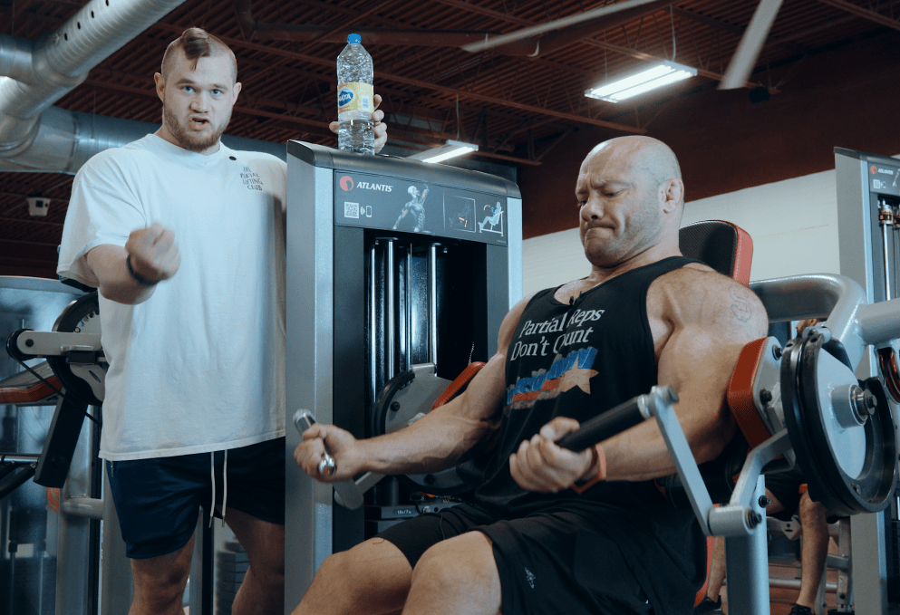 Bicep machine